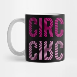 Hipnotic Pink Circle Mug